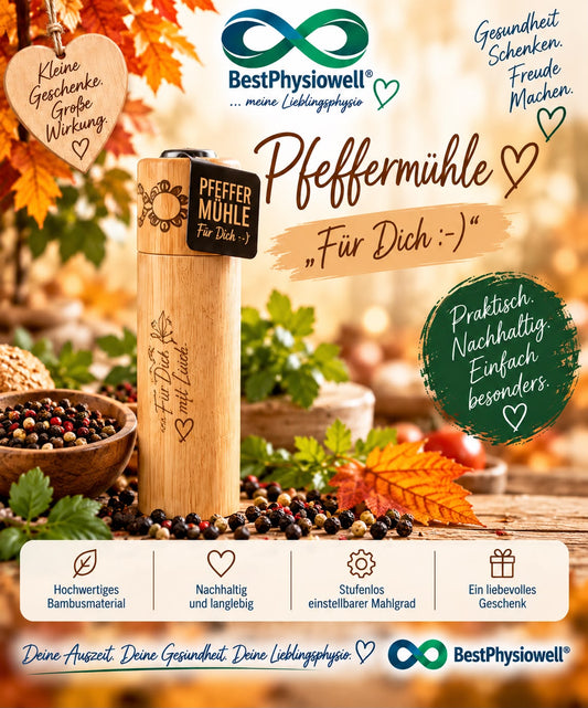 BestPhysiowell® Pfeffermühle