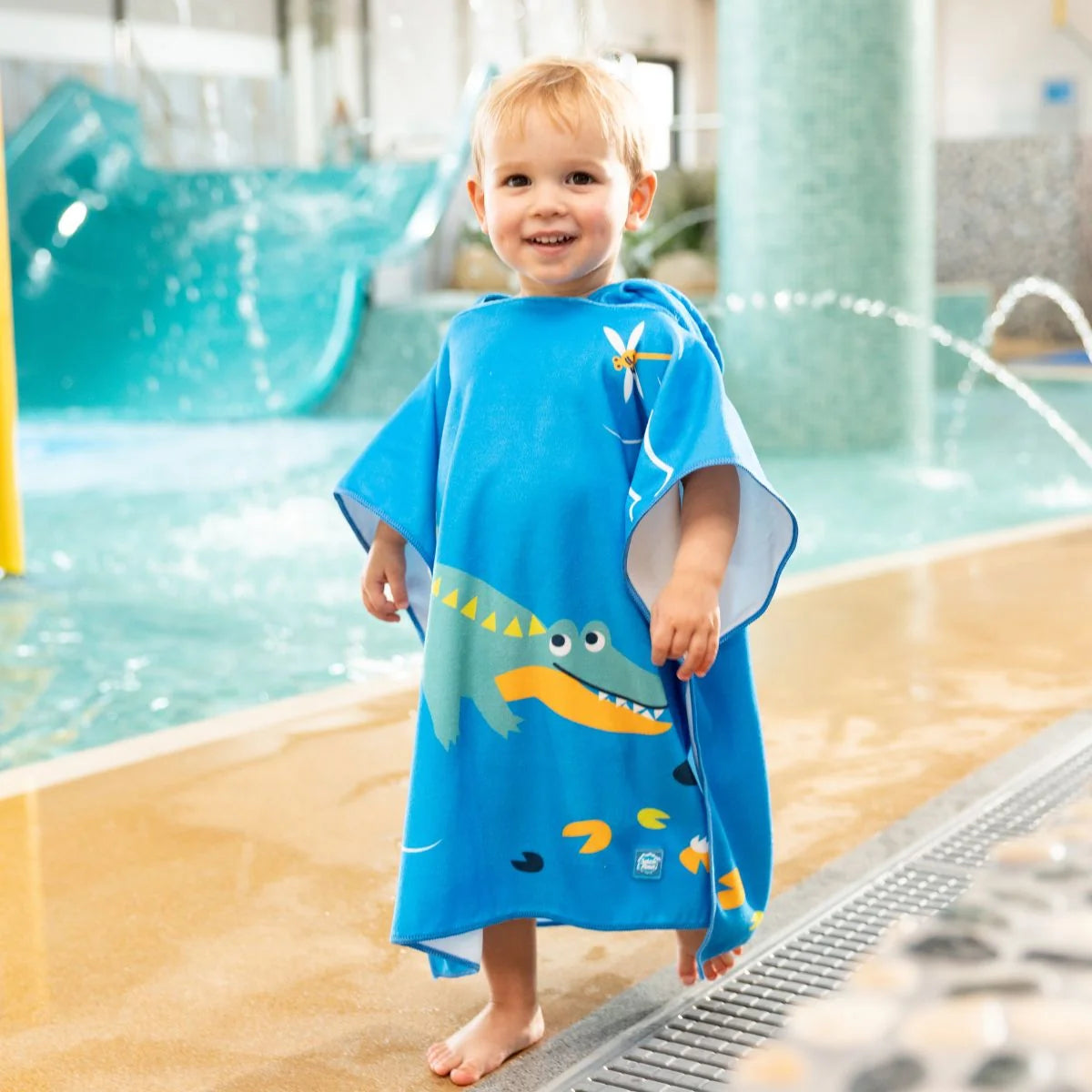 Bade-Poncho "Crocodile Swamp"