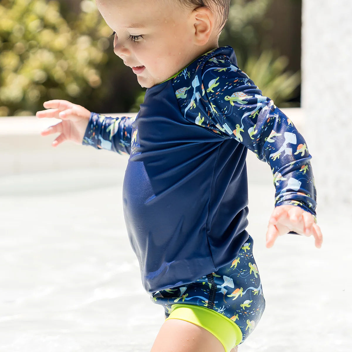 UV-Shirt "Turtle Tide" LSF50+